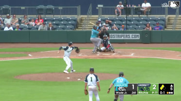 JR Ritchie In play, run(s) to LaMonte Wade Jr.