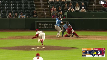 Shane McGuire homers (2) on a fly ball to left center field. Clark Elliott scores.