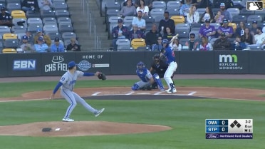 Ben Ross homers (5) on a fly ball to left field.