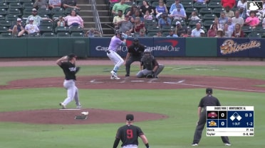 Brayden Taylor singles on a ground ball to center fielder Samuel Zavala. Austin Overn scores. Caden Bodine to 3rd.