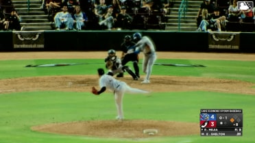Easton Shelton grounds out, second baseman Jose Verdugo to first baseman Luke Cantwell. Chase Harlan scores.