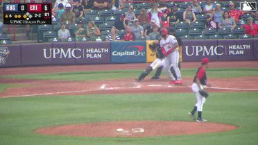 Carlos Pena's eighth strikeout of the game