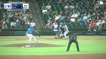 Frank Rodriguez out on a sacrifice fly to center fielder Kenni Gomez. Logan Wagner scores.