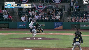 Brendan Summerhill doubles (2) on a line drive to left fielder Edward Vargas. J.D. Gonzalez scores. Derek Datil out at home on the throw, left fielder Edward Vargas to shortstop Derniche Valdez to catcher Jairo Diaz.