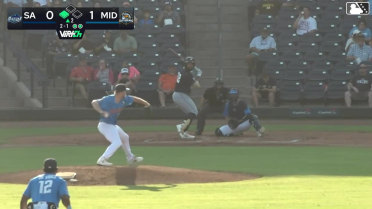 Albert Fabian triples (2) on a sharp line drive to center fielder Cameron Leary. Jake Cunningham scores.