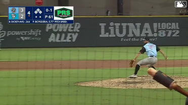 Jared Dickey homers (5) on a fly ball to right center field.