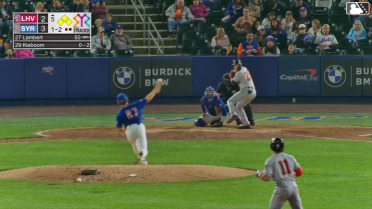 Carter Kieboom out on a sacrifice fly to center fielder D'Andre Smith. Wuilfredo Antunez scores.