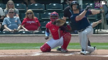 Max Anderson's 18th homer of the season