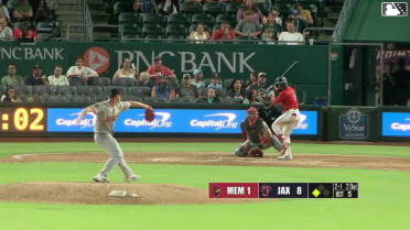 Jared Serna singles on a line drive to left fielder Colton Ledbetter. Jacob Berry scores.