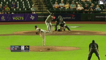 Rowdy Tellez homers (2) on a fly ball to center field. Jim Jarvis scores. Nacho Alvarez Jr. scores.