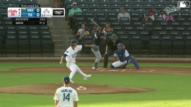 Carson Roccaforte homers (23) on a fly ball to right field.