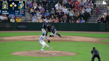Jubrayker Salaya In play, run(s) to Camden Johnson