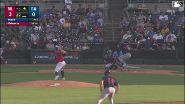 Eduardo Valencia homers (10) on a fly ball to left center field. Max Anderson scores.