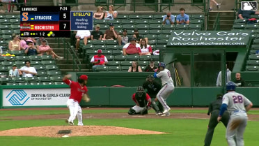 Justin Lawrence In play, run(s) to Christopher Morel