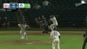 Griffin Lockwood-Powell hit by pitch. Josue De Paula scores. Mike Sirota to 3rd. Elijah Hainline to 2nd.