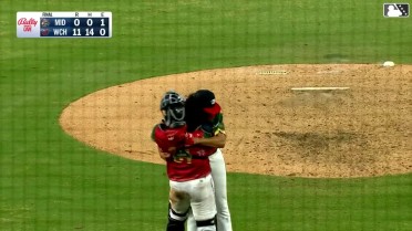 Ruddy Gomez finishes off a combined no-hitter
