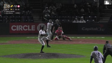 Johan Macias grounds out, second baseman Manuel Beltre to first baseman Peyton Williams. Capri Ortiz scores. Randy De Jesus to 3rd.