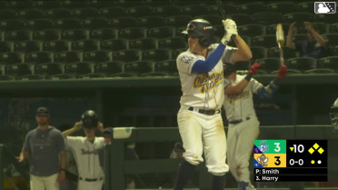 Jay Harry grounds out to first baseman Aidan Longwell. Victor Arias scores. Sean Keys to 3rd. Aaron Parker to 2nd.