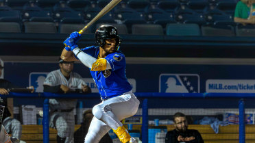 Garcia Hits Two Homers as Shuckers Stave Off Clingstones 7-6