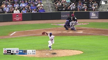 Julio Carreras homers (1) on a fly ball to left center field.