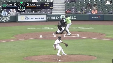 Arnaldo Lantigua reaches on a throwing error by third baseman Carson Rucker. Bernard Moon scores.