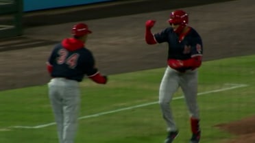 Joshua Báez's 412-foot solo home run (4)