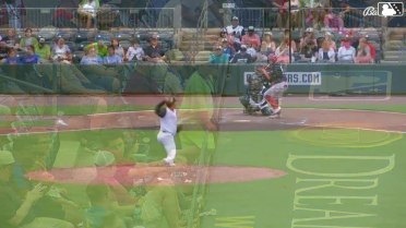 Elieser Hernández In play, run(s) to Garrett Hampson