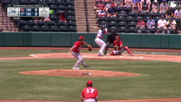 Petey Halpin homers (5) on a fly ball to right center field.