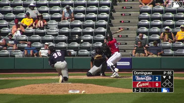 Michael Dominguez's fifth strikeout