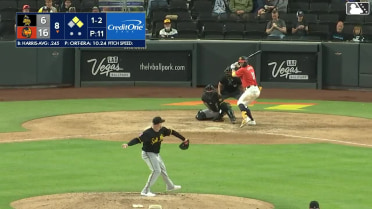 Kaleb Ort In play, run(s) to Brett Harris