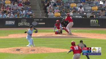 Michael Chavis out on a sacrifice fly to center fielder Ben Ross. Will Benson scores. Edwin Arroyo to 3rd.