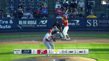Raylin Heredia's RBI double