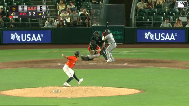 Pablo Reyes singles on a line drive to right fielder Scott Bandura. Kyren Paris scores.