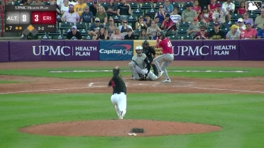 Will Taylor singles on a ground ball to left fielder Zyhir Hope. Easton Carmichael scores.