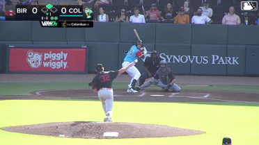 Drew Compton singles on a line drive to right fielder Dylan Campbell. Luke Waddell scores.