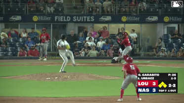 Gerson Garabito In play, run(s) to Francisco Urbaez