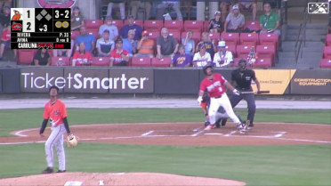 Jace Avina belts a solo home run to left-center field