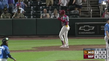Joshua Baez's walk-off homer