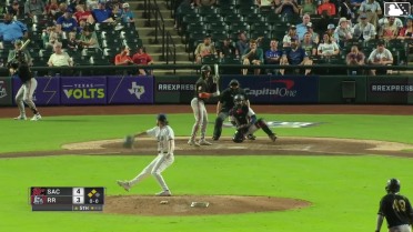 Grant McCray singles on a bunt ground ball to catcher Jose Herrera. Drew Cavanaugh scores. Osleivis Basabe to 3rd.