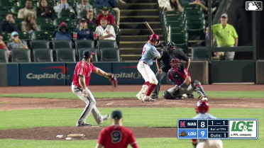 Junior Fernández In play, run(s) to Edwin Arroyo