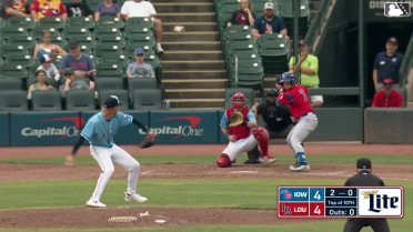 James Triantos homers (6) on a fly ball to left field. Kevin Alcántara scores. Owen Miller scores.