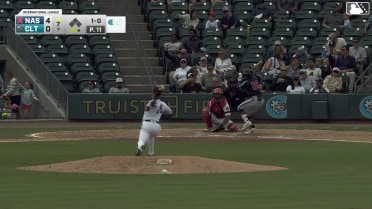 Luis Lara homers (5) on a fly ball to left center field.