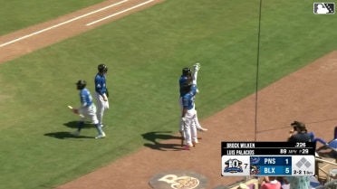 Brock Wilken's two-run home run