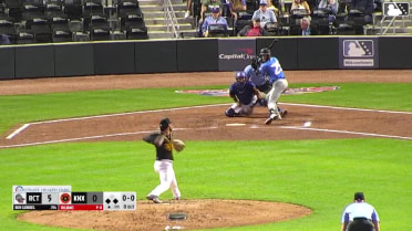 Ben Gobbel grounds into a double play, shortstop Jefferson Rojas to second baseman Alex Madera to first baseman Devin Ortiz. Raudi Rodriguez scores. Harold Coll out at 2nd. Ben Gobbel out at 1st.