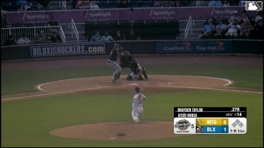 Brayden Taylor homers (17) on a fly ball to right field
