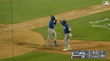 Rayne Doncon slugs his 12th home run of the year