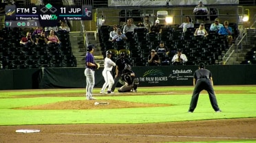 Abrahan Ramirez ties his career high with three hits