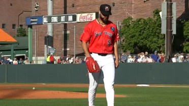 Patrick Sandoval fans four in rehab start
