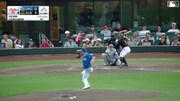 Gustavo Campero homers (7) on a fly ball to left center field. Christian Moore scores.