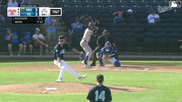Griffin Lockwood-Powell homers (6) on a fly ball to left field.